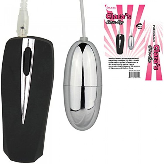 Silver Vibrating Bullet Sex...