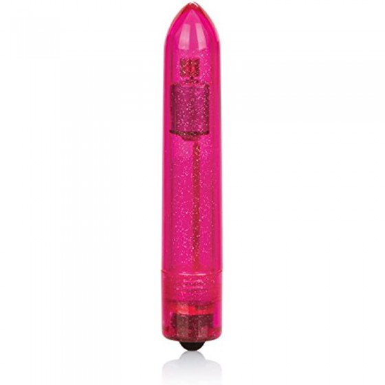  Shane’s World Sparkle Bullet Vibrator - Waterproof Sex Toys for Couples - Adult Multi-Speed Vibe Massager - Pink