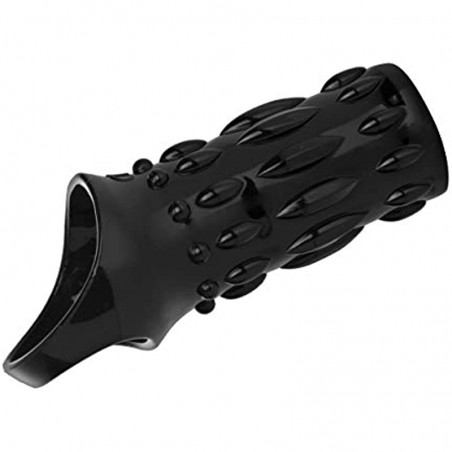 Size Matters Sheath Sensations Enhancer Sex Sleeve, Black (ae288-black)