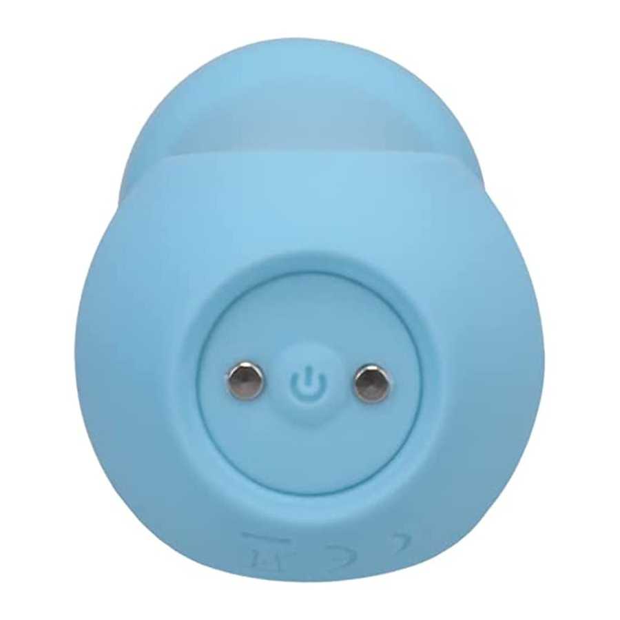 Doc Johnson Ritual - Euphoria - 10 Function Wand Vibrator - Silicone and Rechargeable - Discreet, Blue