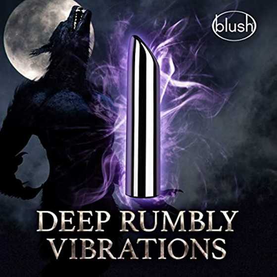 Blush The Realm - Rumble Tech Powered Deep Rumbly Vibrating Rechargeable Bullet Vibrator - 10 Thoughtfully Designed Vibration Mo