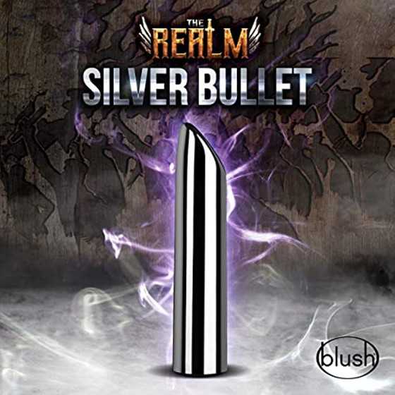 Blush The Realm - Rumble Tech Powered Deep Rumbly Vibrating Rechargeable Bullet Vibrator - 10 Thoughtfully Designed Vibration Mo