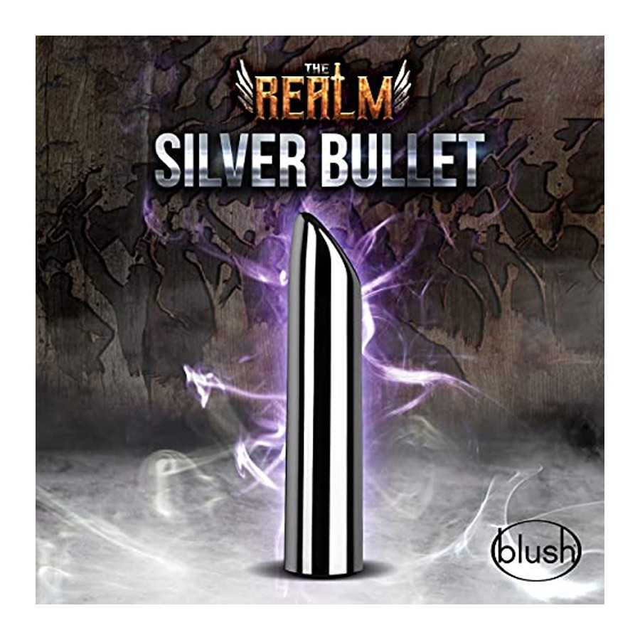 Blush The Realm - Rumble Tech Powered Deep Rumbly Vibrating Rechargeable Bullet Vibrator - 10 Thoughtfully Designed Vibration Mo