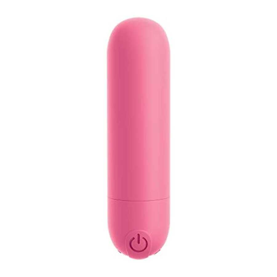 Pipedream Products OMG! Bullets Play Rechargeable Vibrating Bullet, Pink