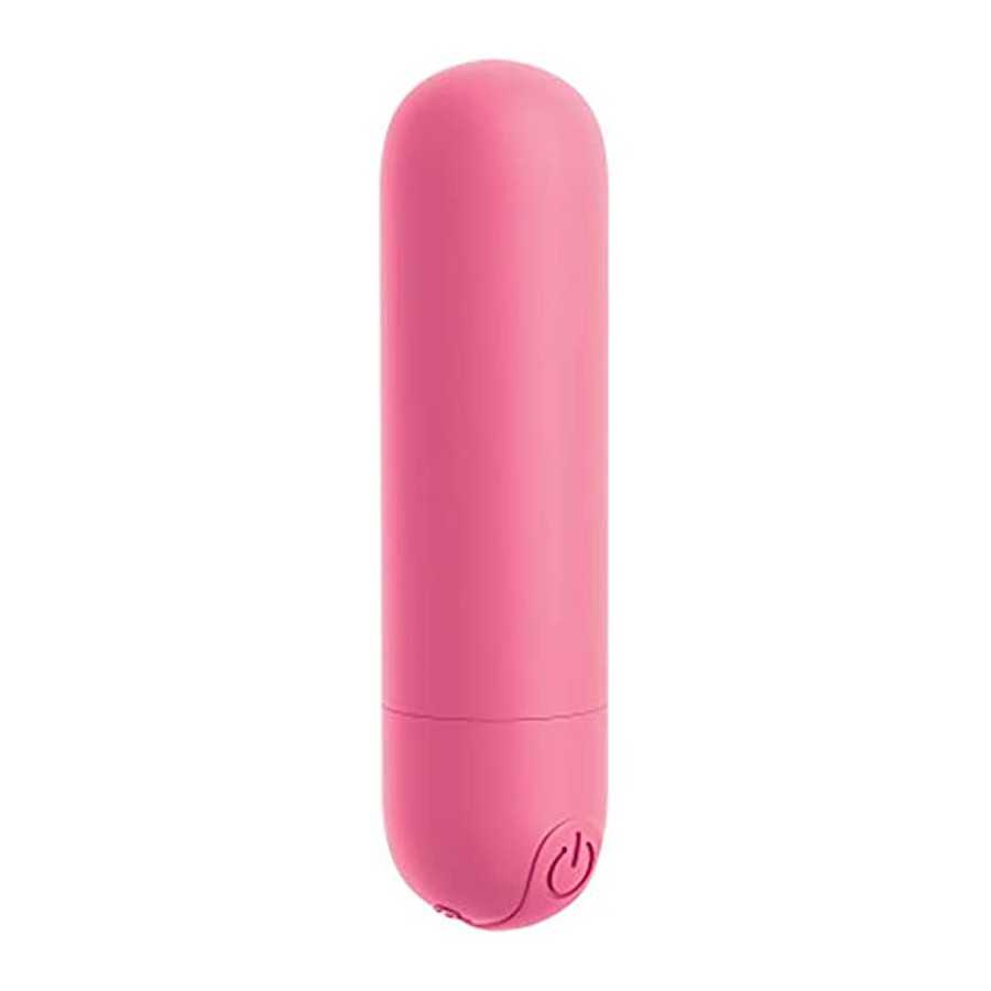 Pipedream Products OMG! Bullets Play Rechargeable Vibrating Bullet, Pink