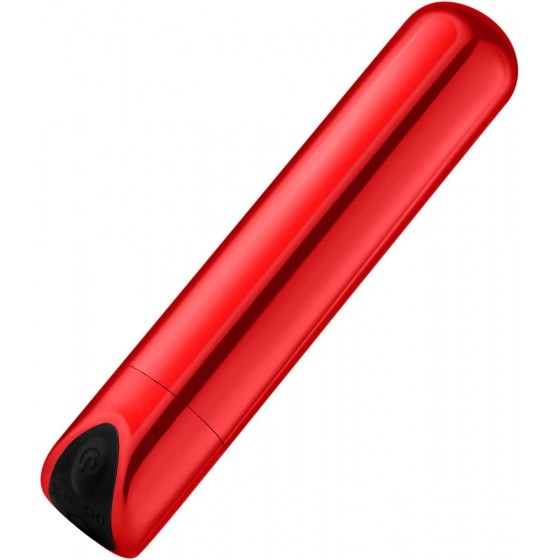 Luv Inc Shiny Bullet Vibrator Super Strong Clitoral Nipple Stimulator Adult Toys for Female with 10-Modes, USB Rechargeable Wate