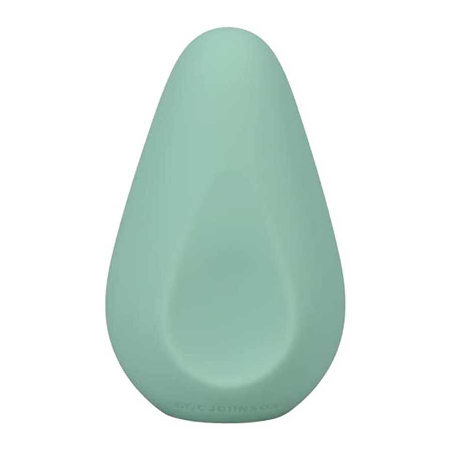 Doc Johnson Ritual - Chi - 10 Function Clitoral Vibrator - Silicone and Rechargeable - Discreet, Mint