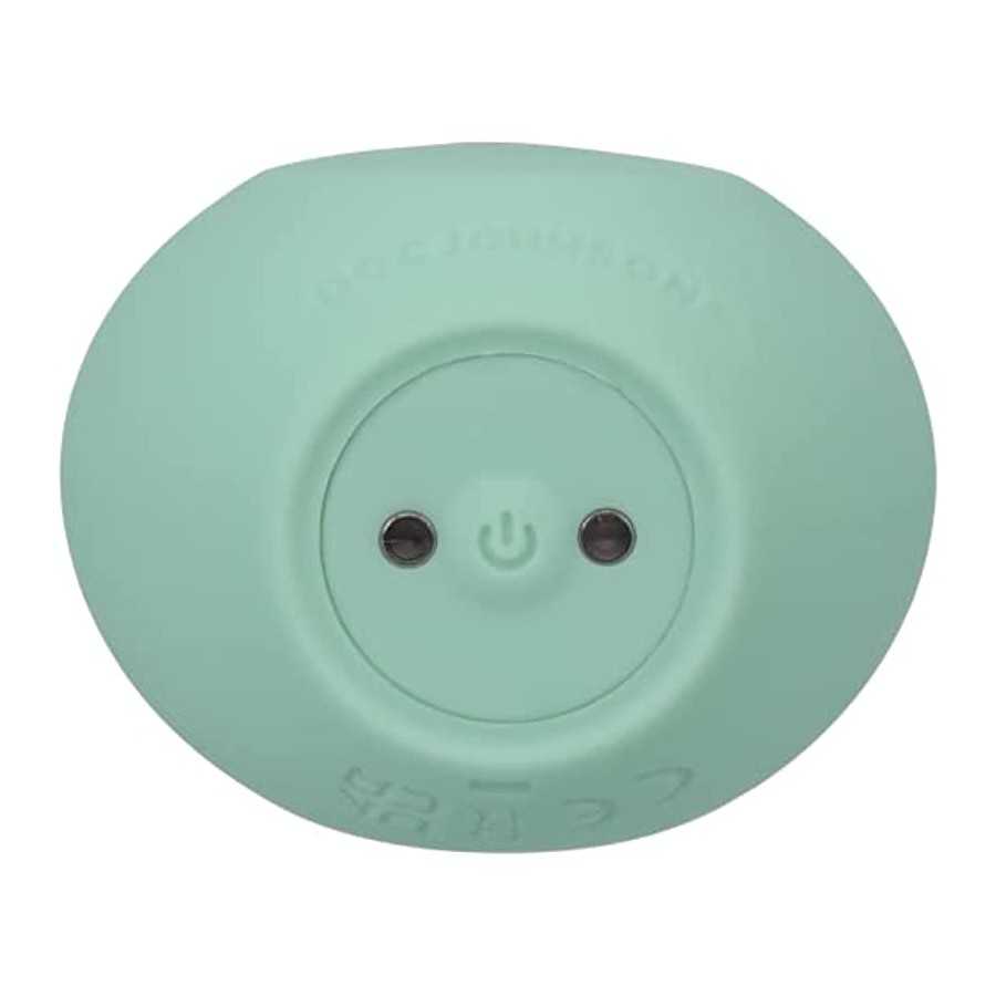 Doc Johnson Ritual - Chi - 10 Function Clitoral Vibrator - Silicone and Rechargeable - Discreet, Mint