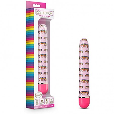 6k The Collection Pride Vibe Bullet Adjustable Multi-Speed Vibrations Waterproof Vibrator, Sex Toy for Women, Pink
