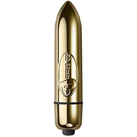 Rocks Off Ro-80 Single Speed Bullet - Champagne Gold