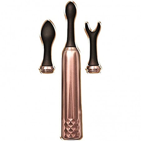 Princess Triple Tip Massager-Rose Gold