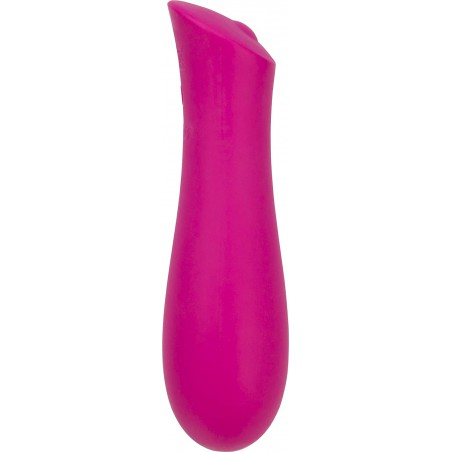 The Mini Swan Rose Ultimate Clitoral Vibrator, Perfectly Sized for On-The-Go Adventures, Incremental Speed Control with Silky-Sm