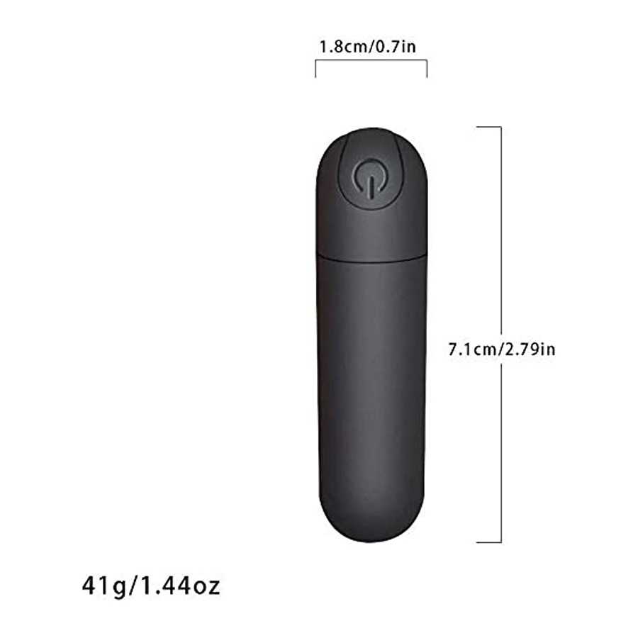 Women's Entertainment Bullet Vibrator Massager - Small G-spot Bullet Vibrator Stimulator, Rechargeable Personal Mini Waterproof 