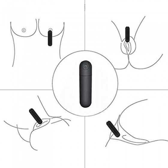 Women's Entertainment Bullet Vibrator Massager - Small G-spot Bullet Vibrator Stimulator, Rechargeable Personal Mini Waterproof 