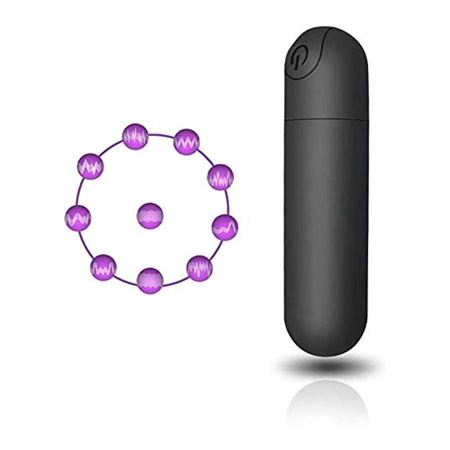 Women's Entertainment Bullet Vibrator Massager - Small G-spot Bullet Vibrator Stimulator, Rechargeable Personal Mini Waterproof 