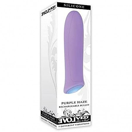 Adult Sex Toys Evolved Purple Haze Rechargeable Bullet