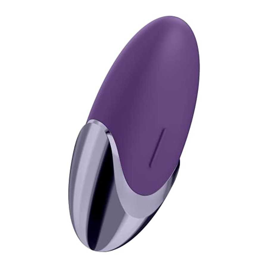 Satisfyer Purple Pleasure Lay-On Vibrator - Powerful Vibrating Clitoral Stimulator, Personal Massager for Stimulation of Clitori