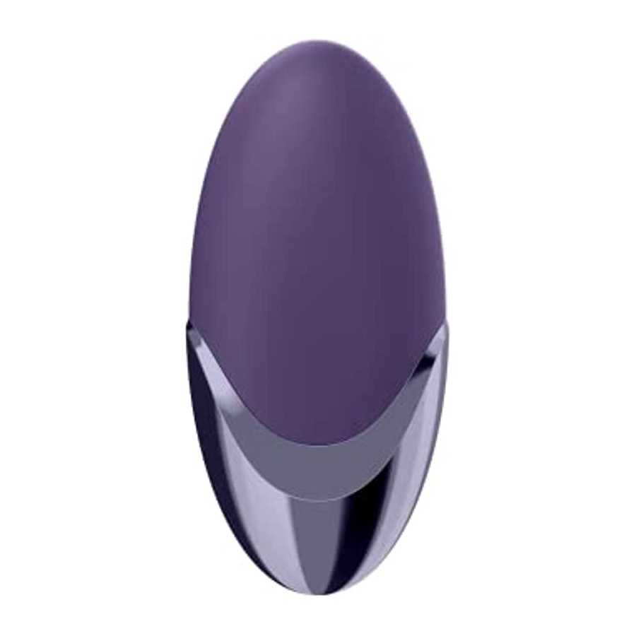 Satisfyer Purple Pleasure Lay-On Vibrator - Powerful Vibrating Clitoral Stimulator, Personal Massager for Stimulation of Clitori