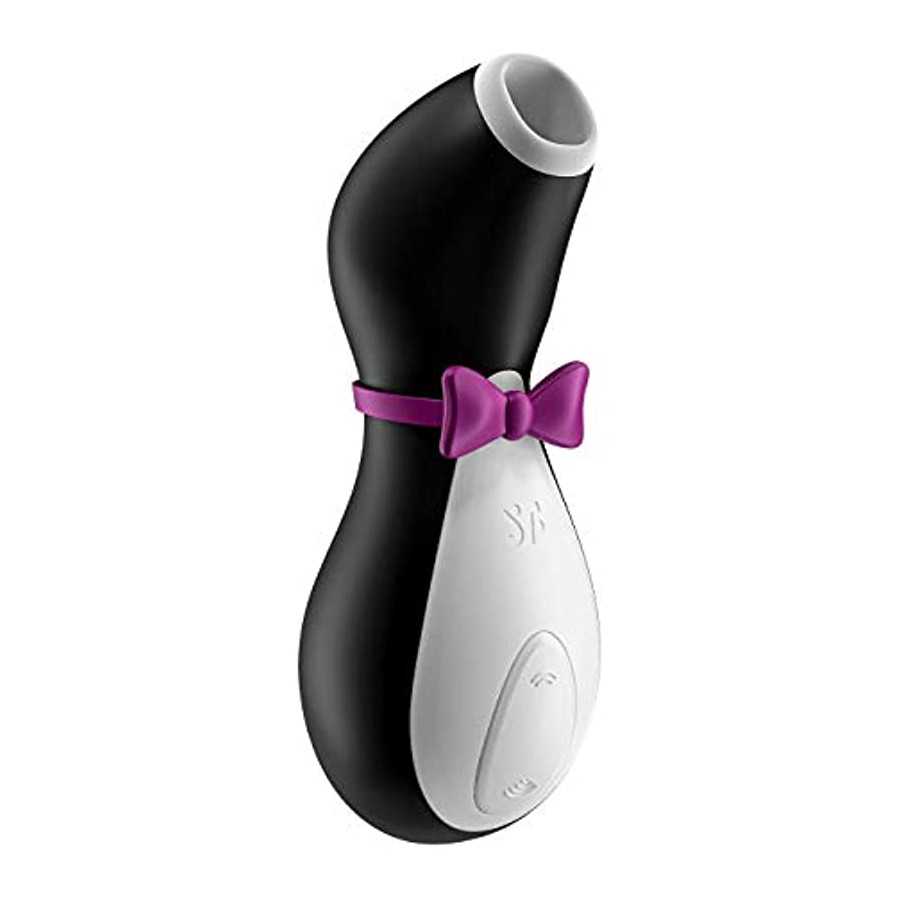 Satisfyer Penguin Air-Pulse Clitoris Stimulator - Non-Contact Clitoral Sucking Pressure-Wave Technology, Waterproof, Rechargeabl