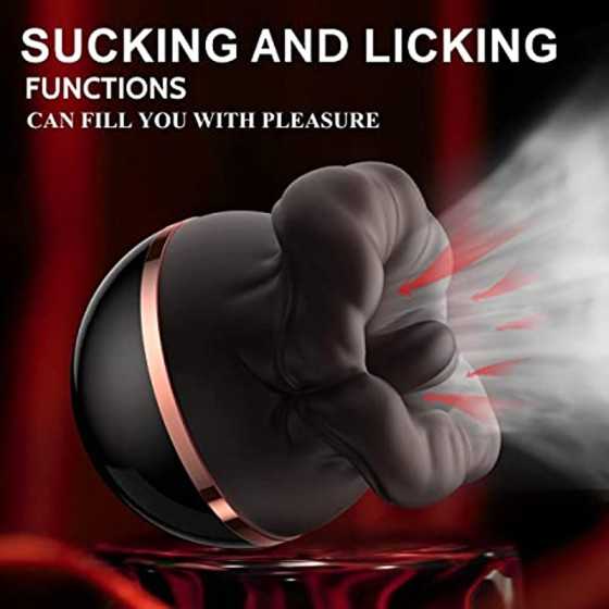 Rose Sex Toy for Woman, 2 in 1 Suction Licking Vibrator, Clitoral Stimulator Tongue Toy with 8 Modes, Female Nipple Clitoral Lic