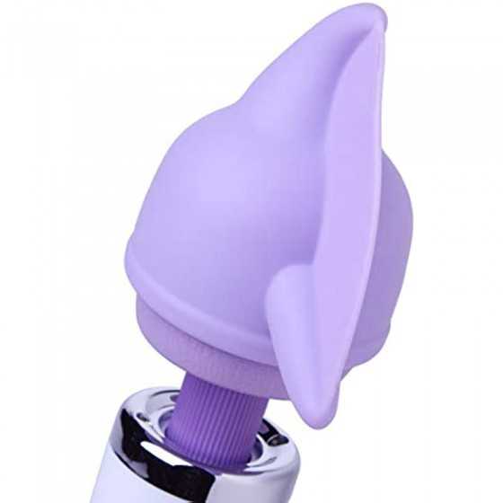 Wand Essentials Flutter Wand Massager Attachment, Purple, 1 Count (Pack of 1) (AC521)