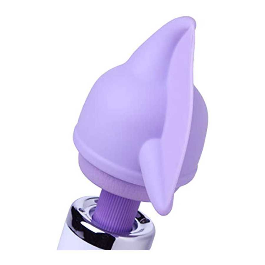 Wand Essentials Flutter Wand Massager Attachment, Purple, 1 Count (Pack of 1) (AC521)