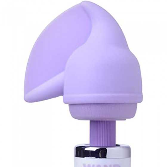 Wand Essentials Flutter Wand Massager Attachment, Purple, 1 Count (Pack of 1) (AC521)