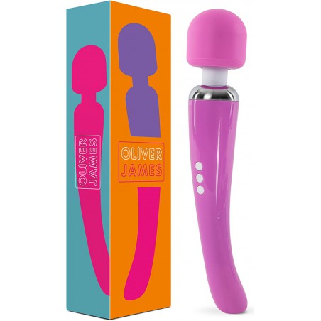 Oliver James Vibrator, Sex Toy  Massager, Adult Sex Toys for Women - G Spot Vibrators, Clitoris Stimulation, Dildo, Water-Re