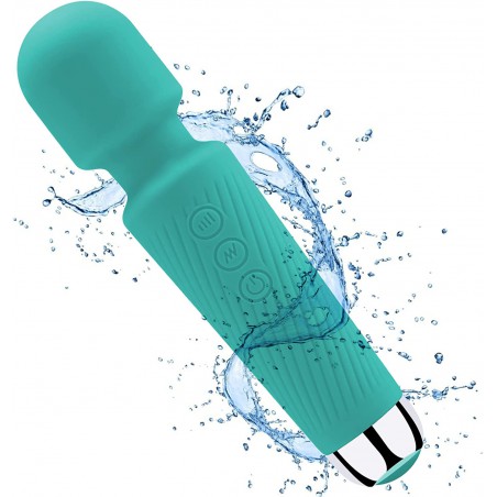 Female Personal Relaxation, Upgrade Waterproof Neck Shoulder Back Body Relaxation, 20 Modes and 8 speeds, Exercise Recovery Musc