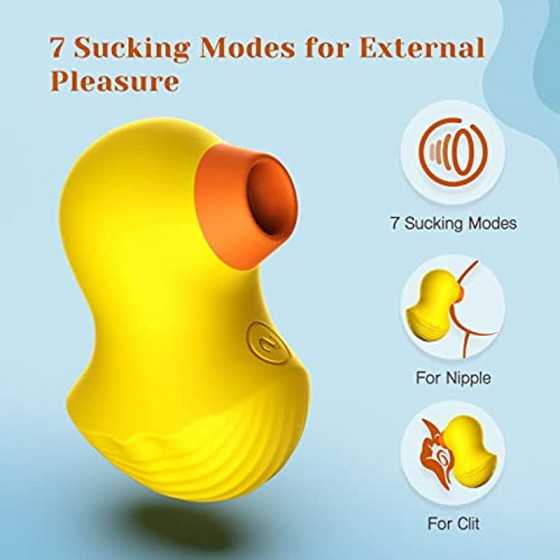 Tracy's Dog Clitoral Sucking Vibrator for Clit Nipple Stimulation, Clitoris Stimulator with 7 Modes, Adult Oral Sex Toys for Wom