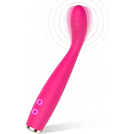 Adorime Rose Vibrator, High-Frequency G Spot Clitoris Vibrator with 5 Speeds & 10 Modes Powerful Clitoral Stimulator, Vibrating 