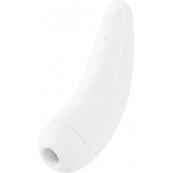 Satisfyer Curvy 2+ Air-Pulse Clitoris Stimulating Vibrator with App Control - Clitoral Sucking Pressure-Wave Technology & Vibrat