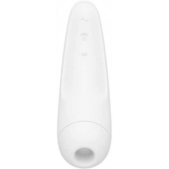 Satisfyer Curvy 2+ Air-Pulse Clitoris Stimulating Vibrator with App Control - Clitoral Sucking Pressure-Wave Technology & Vibrat