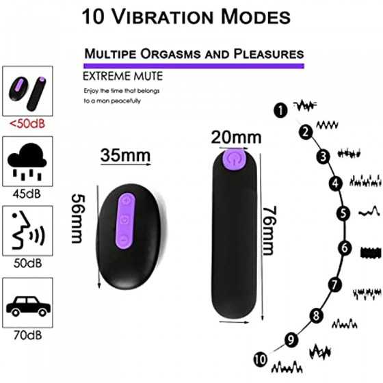 Vibrating Panties Sex Toys Vibrating Ball for Women, Remote Control Bullet Vibrator Underwear Clit Sucking Clitorals Stimulator 