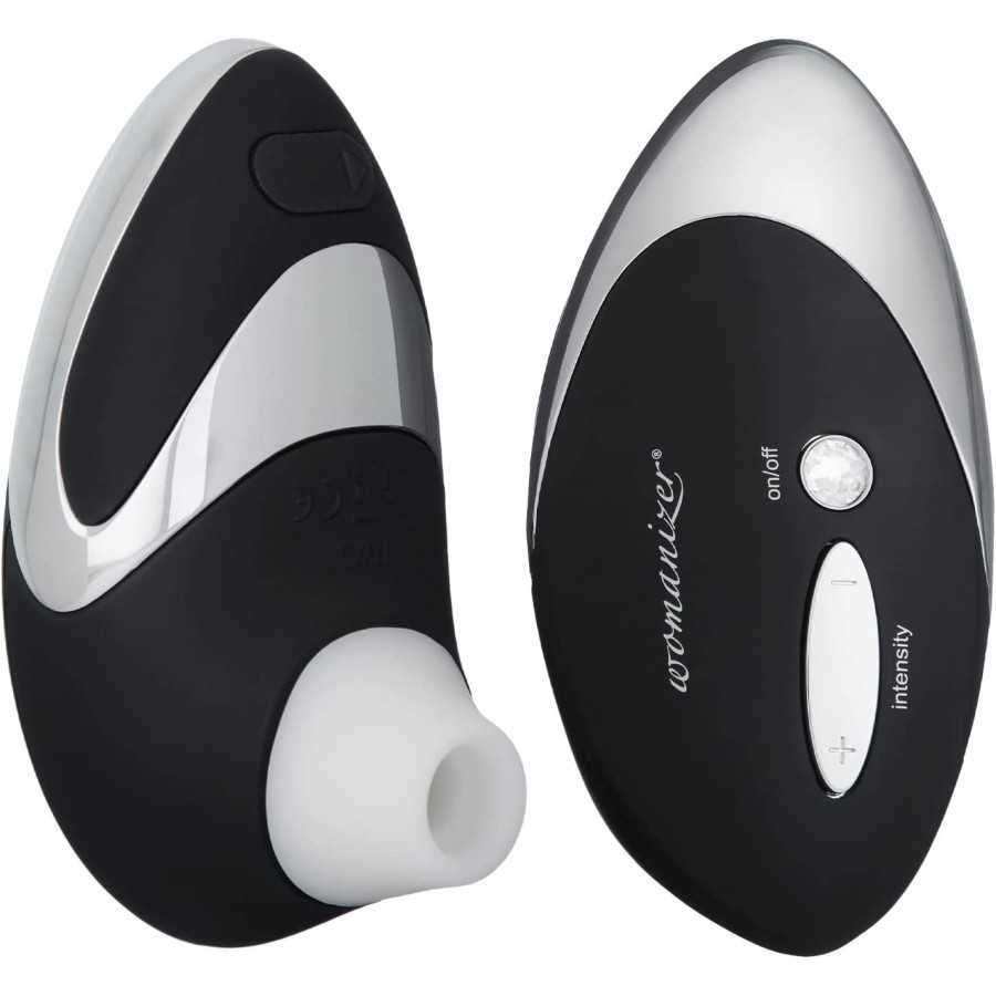 Womanizer W500 Clitoral Sucking Toy - with Swarovski - Clit Stimulator with 12 Suction Speeds - Waterproof Sucker Vibrator - Vib
