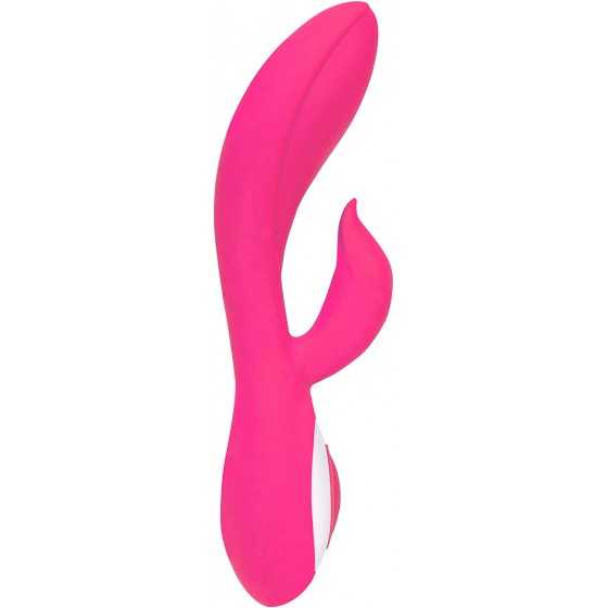 Pure Love G-Spot Silicone Rabbit Vibrator Purple, Rechargeable Clitoris Stimulator, Water-Resistant and Multi Function, Adult Se