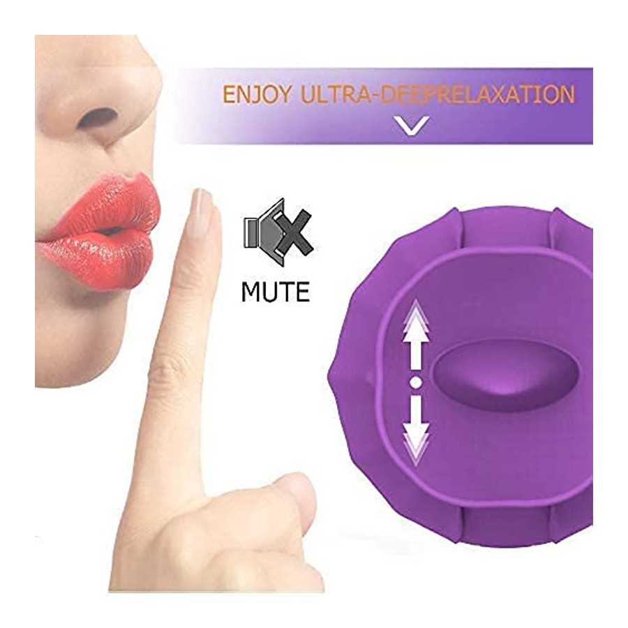 Feelingirl G spot Vibrator Clitoral Tongue Vibrator, Mini Vibrator for Clit Stimulator-Sex Toy for Women& Couples USB Magnetic R