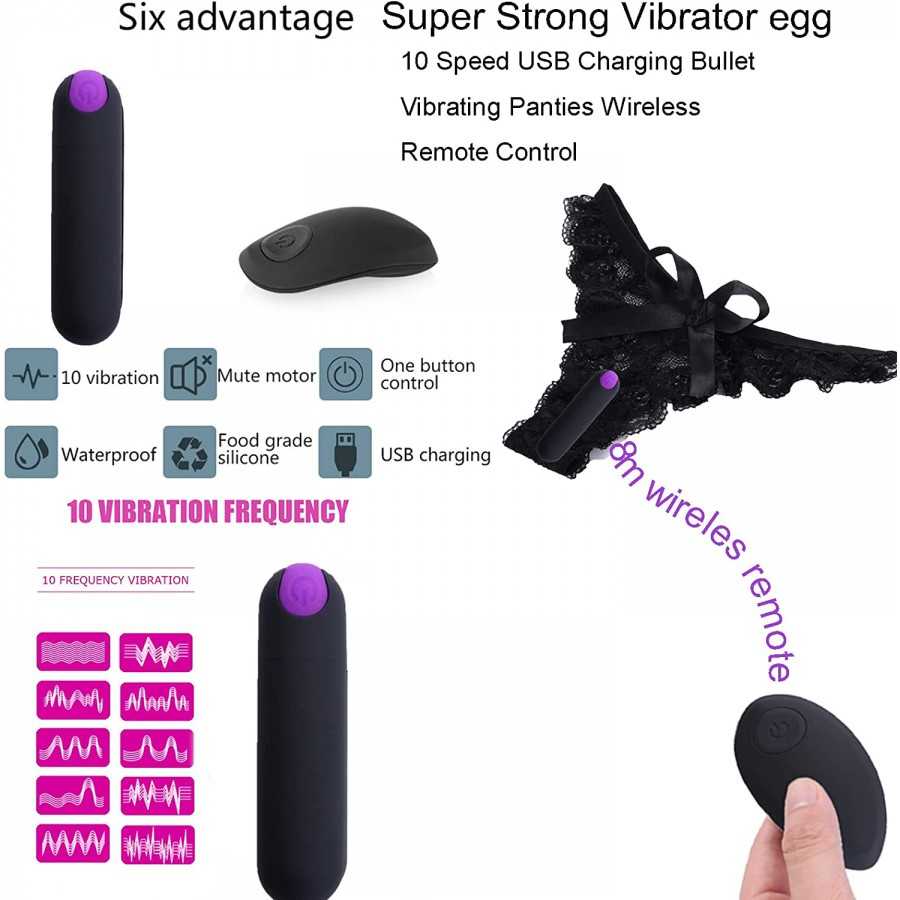 Remote Control Wearable Vibrator Vibrating Panties -10 Vibration Dildos Massager G spot Clitoral Vagina Stimulator Clit Nipple T