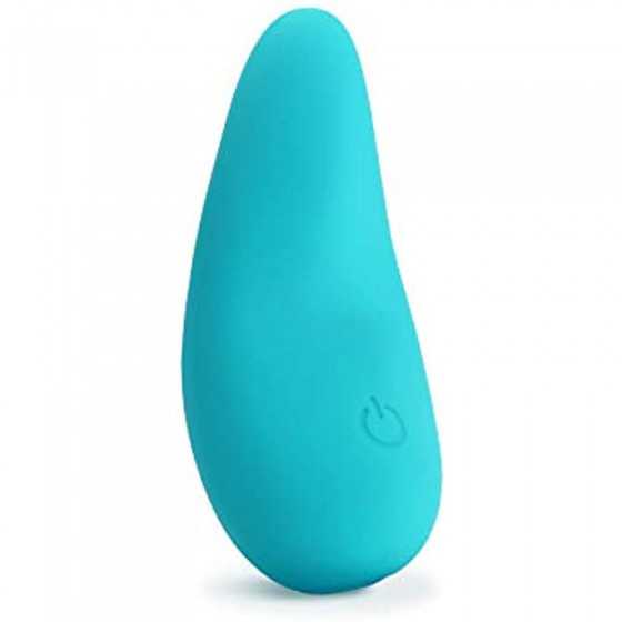 plusOne Mini Massager with Storage Bag, 10 Vibration Settings, Body-Safe Silicone, Rechargeable Battery
