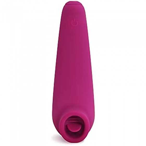 plusOne Fluttering Arouser, 10 Vibration Settings, Clitoral Stimulator Tongue Licking Vibrator, Nipple Licker for Women, Man, Co