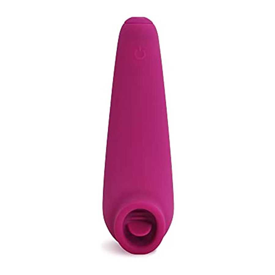 plusOne Fluttering Arouser, 10 Vibration Settings, Clitoral Stimulator Tongue Licking Vibrator, Nipple Licker for Women, Man, Co