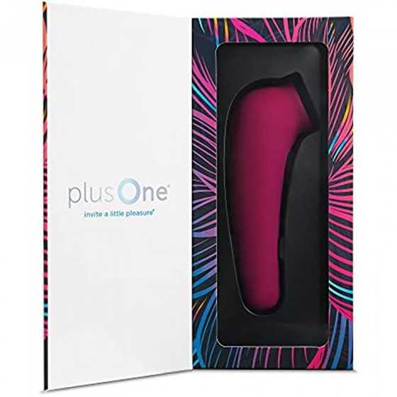 plusOne Fluttering Arouser, 10 Vibration Settings, Clitoral Stimulator Tongue Licking Vibrator, Nipple Licker for Women, Man, Co