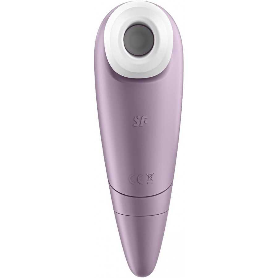 Satisfyer Number One - Air-Pulse Clitoris Stimulator - Non-Contact Clitoral Sucking Pressure-Wave Technology, Waterproof (Violet