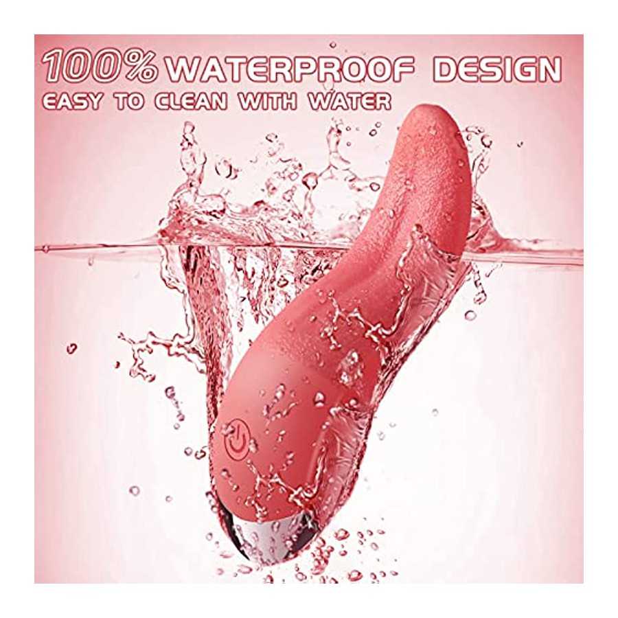 Clitoral Vibrator,Realistic Vibrator with 10 Vibration Modes ,Clitoralis Stimulator for Women,Clitoral Tongue Licking Vibrator,S