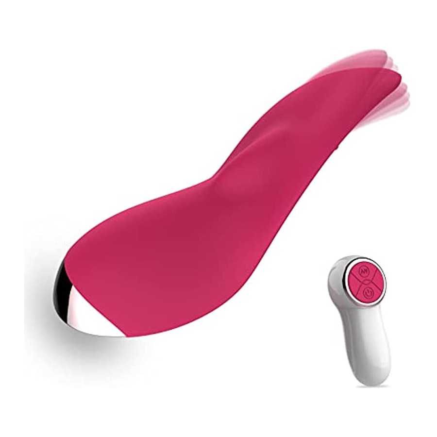 Clitoral Licking Vibrator for Women with 10 Vibration Modes,2 in1 Licking & Remote Control Vibrators,IPX6 Waterproof Wearable Ro