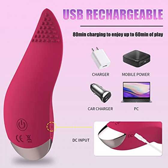 Clitoral Licking Vibrator for Women with 10 Vibration Modes,2 in1 Licking & Remote Control Vibrators,IPX6 Waterproof Wearable Ro
