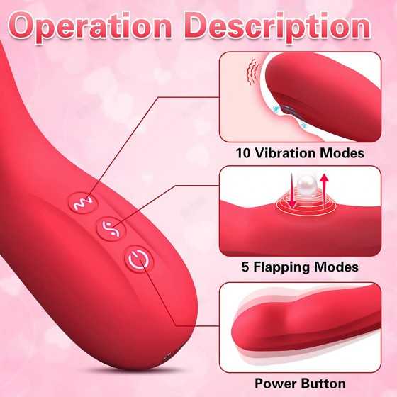 Rabbit G Spot Vibrators Sex Toys for Woman with 10 Vibration Modes Triple Stimulator Waterproof Rechargeable Powerful Dual Motor