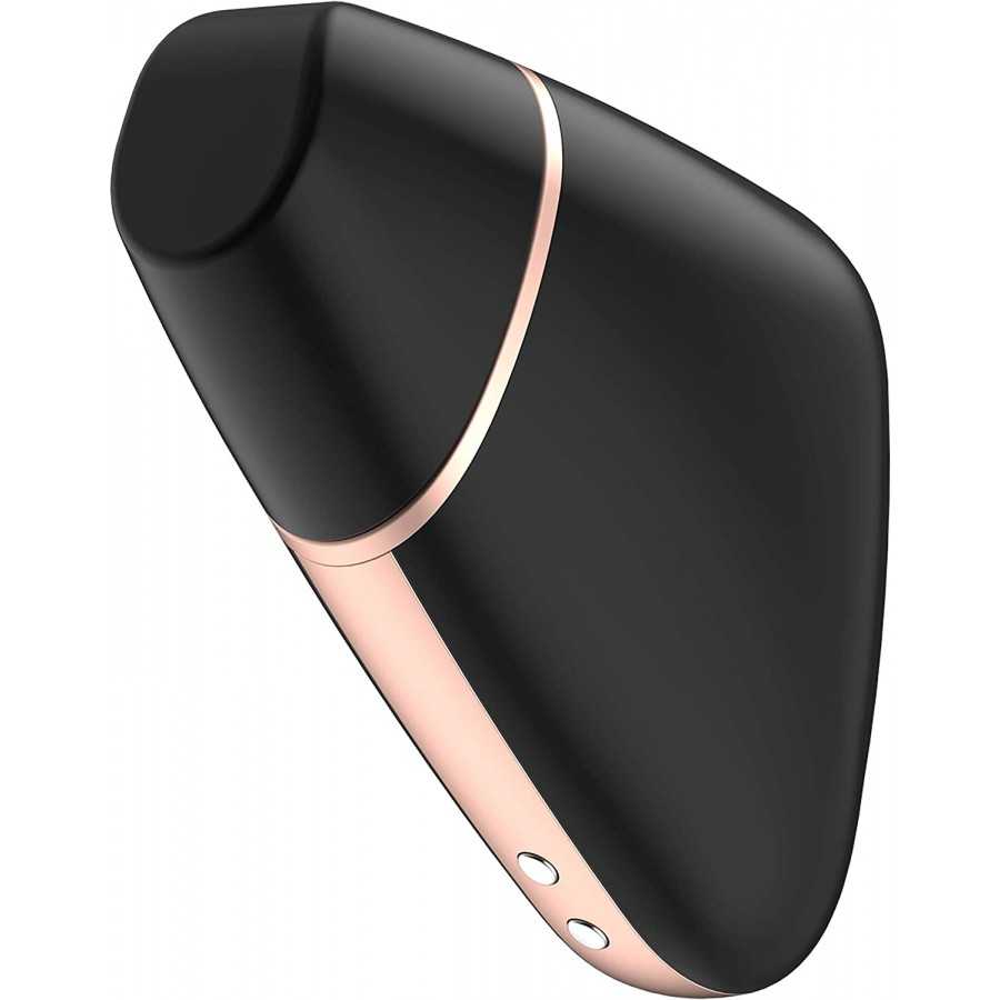 Satisfyer Love Triangle Air-Pulse Clitoris Stimulating Vibrator with App Control - Clitoral Sucking Pressure-Waves + Vibration, 