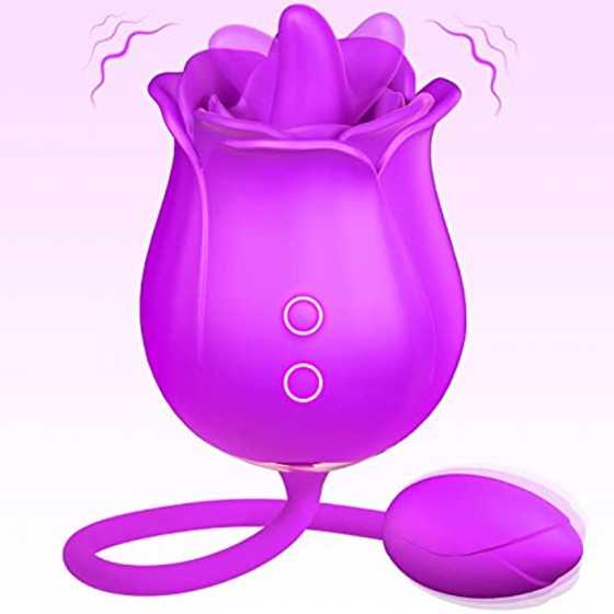 Rose Toy Vibrator for Women - Rose Toy, Rose Sex Stimulator for Women G Spot Rose Vibrator, Clitoral Vibrator Dildo Stimulator V
