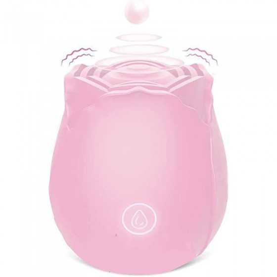Rose Sex Toy Vibrator for Women,Clitoral Stimulator Vibrator G spot Vibrator with 10 Modes for Clitoris Stimulation,Adult Sex To